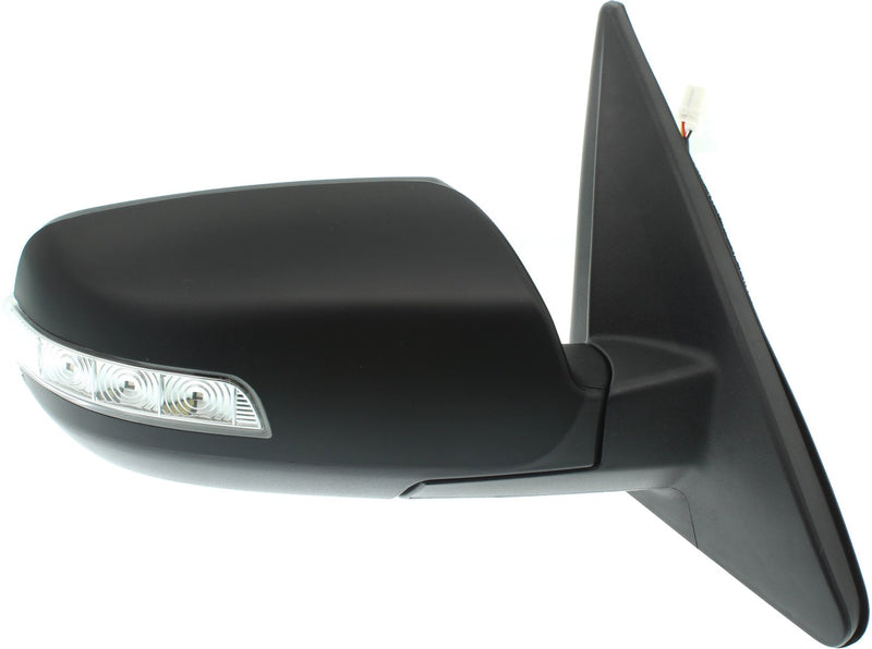 Driver and Passenger Side Mirrors, Power, Manual Folding, Heated, Paintable, In-housing Signal Light, Without memory, Without Puddle Light, Without Auto-Dimming, Without Blind Spot Feature | KI1320146,KI1321146