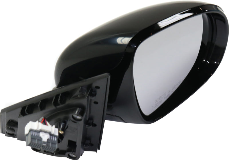 Driver and Passenger Side Mirrors, Power, Manual Folding, Heated, Paintable, In-housing Signal Light, Without memory, Without Puddle Light, Without Auto-Dimming, Without Blind Spot Feature | KI1320207,KI1321207