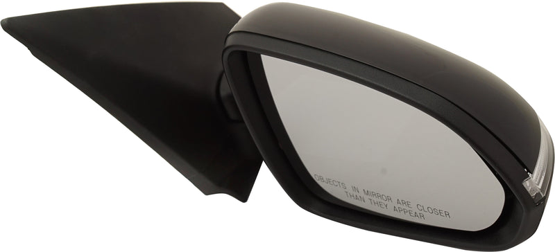 Driver and Passenger Side Mirrors, Power, Manual Folding, Heated, Paintable, In-housing Signal Light, Without memory, Without Puddle Light, Without Auto-Dimming, Without Blind Spot Feature | KI1321219,KI1320219