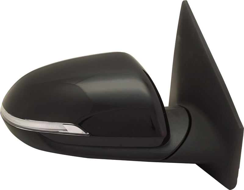 Driver and Passenger Side Mirrors, Power, Manual Folding, Heated, Paintable, In-housing Signal Light, Without memory, Without Puddle Light, Without Auto-Dimming, Without Blind Spot Feature | KI1321219,KI1320219