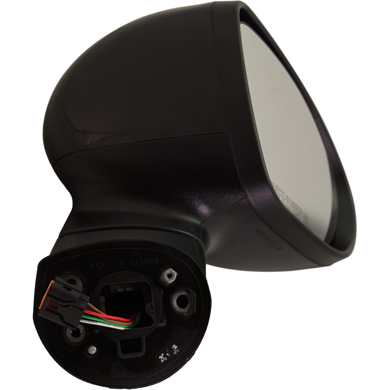 Driver and Passenger Side Mirrors, Power, Manual Folding, Heated, Paintable, Without Signal Light, With memory, Without Puddle Light, Without Auto-Dimming, Without Blind Spot Feature | KI1321187,KI1320187