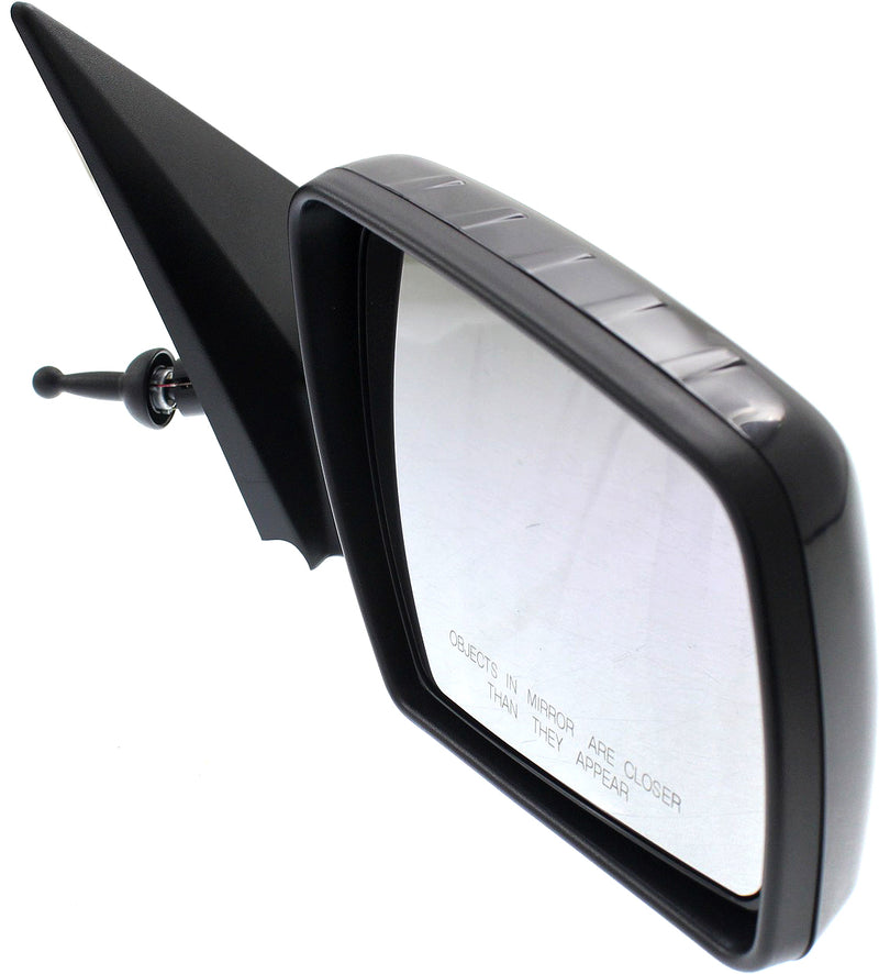 Driver and Passenger Side Mirrors, Manual Remote, Non-Heated, Manual Folding, Paintable | KI1321160,KI1320160