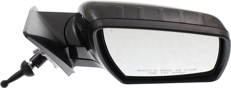 Driver and Passenger Side Mirrors, Manual Remote, Non-Heated, Manual Folding, Paintable | KI1321160,KI1320160