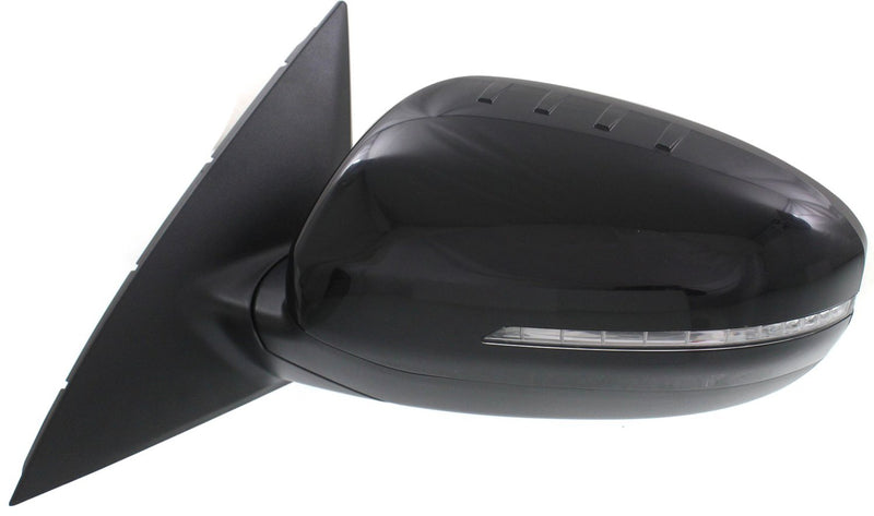 Driver and Passenger Side Non-Towing Mirrors, Power, Manual Folding, Heated, Paintable, In-housing Signal Light, Without memory, Without Puddle Light, Without Auto-Dimming | KI1321175,KI1320175