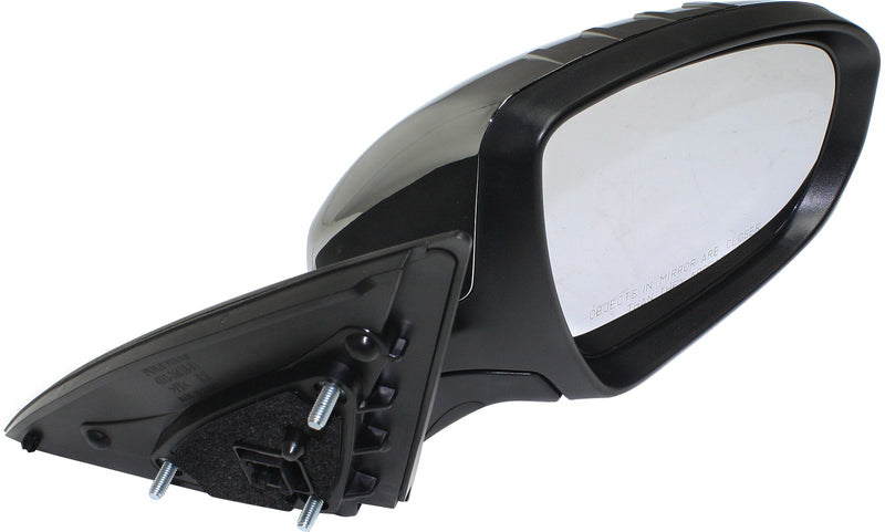 Driver and Passenger Side Non-Towing Mirrors, Power, Power Folding, Heated, Chrome, In-housing Signal Light, Without memory, Without Puddle Light, Without Auto-Dimming | KI1321169,KI1320169