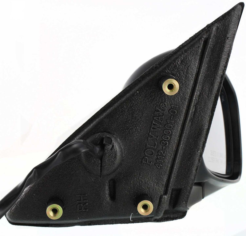 Driver and Passenger Side Mirrors, Power, Manual Folding, Heated, Paintable, Without Signal Light, Without memory, Without Puddle Light, Without Auto-Dimming, Without Blind Spot Feature | FO1320204,FO1321204