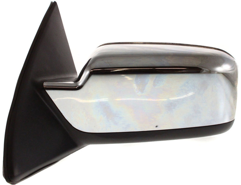 Driver and Passenger Side Mirrors, Power, Non-Folding, Heated, Chrome, Without Signal Light, With memory, With Puddle Light, Without Auto-Dimming, Without Blind Spot Feature | FO1320322,FO1321322