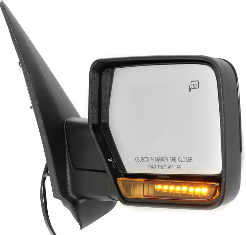 Right and Left Power Folding Side Mirrors