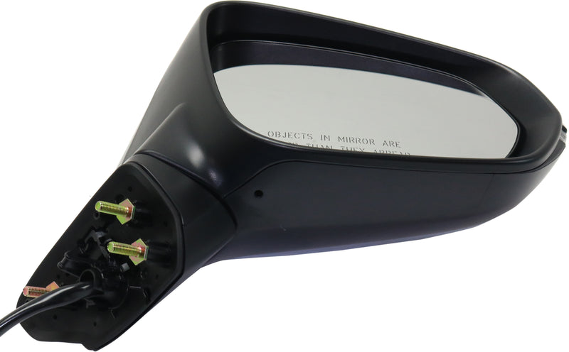 Driver and Passenger Side Mirrors, Power, Manual Folding, Heated, Paintable, In-housing Signal Light, With memory, Without Puddle Light, Without Auto-Dimming, Without Blind Spot Feature | LX1320154,LX1321154