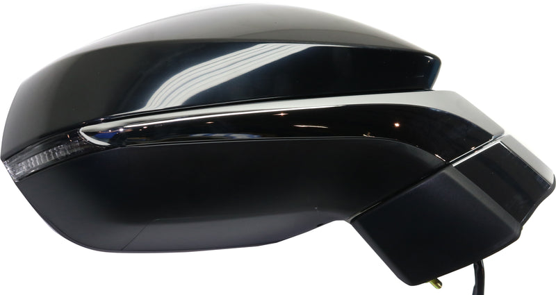 Driver and Passenger Side Mirrors, Power, Manual Folding, Heated, Paintable, In-housing Signal Light, With memory, Without Puddle Light, Without Auto-Dimming, Without Blind Spot Feature | LX1320154,LX1321154