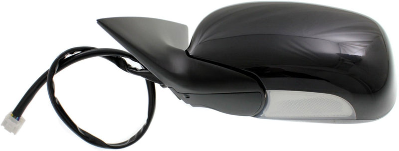 Driver and Passenger Side Mirrors, Power, Power Folding, Heated, Paintable, Without Signal Light, With memory, With Puddle Light, Without Auto-Dimming, Without Blind Spot Feature | LX1321117,LX1320117
