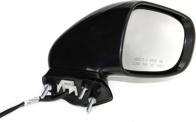 Driver and Passenger Side Non-Towing Mirrors, Power, Manual Folding, Heated, Paintable, In-housing Signal Light, Without memory, With Puddle Light, Without Auto-Dimming | LX1321111,LX1320111