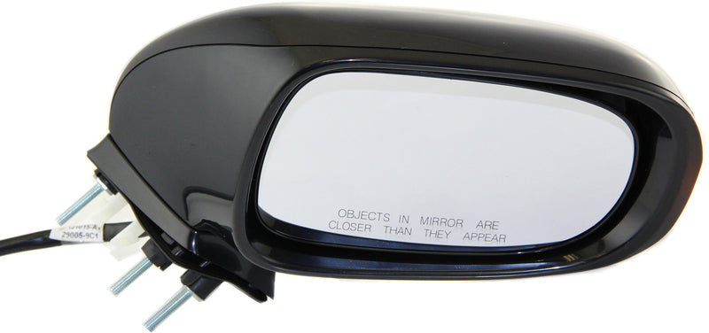 Driver and Passenger Side Non-Towing Mirrors, Power, Manual Folding, Heated, Paintable, In-housing Signal Light, Without memory, With Puddle Light, Without Auto-Dimming | LX1321111,LX1320111