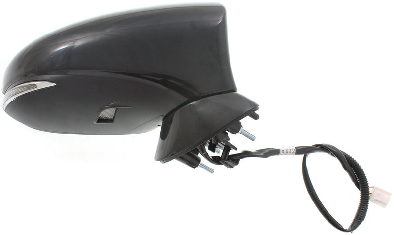 Driver and Passenger Side Mirrors, Power, Manual Folding, Heated, Paintable, In-housing Signal Light, Without memory, With Puddle Light, Without Auto-Dimming, Without Blind Spot Feature | LX1320116,LX1321116