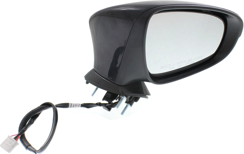 Driver and Passenger Side Mirrors, Power, Manual Folding, Heated, Paintable, In-housing Signal Light, Without memory, With Puddle Light, Without Auto-Dimming, Without Blind Spot Feature | LX1320116,LX1321116