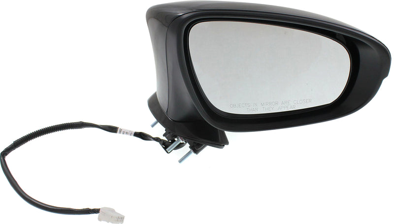 Driver and Passenger Side Mirrors, Power, Manual Folding, Heated, Paintable, In-housing Signal Light, Without memory, With Puddle Light, Without Auto-Dimming, Without Blind Spot Feature | LX1320116,LX1321116