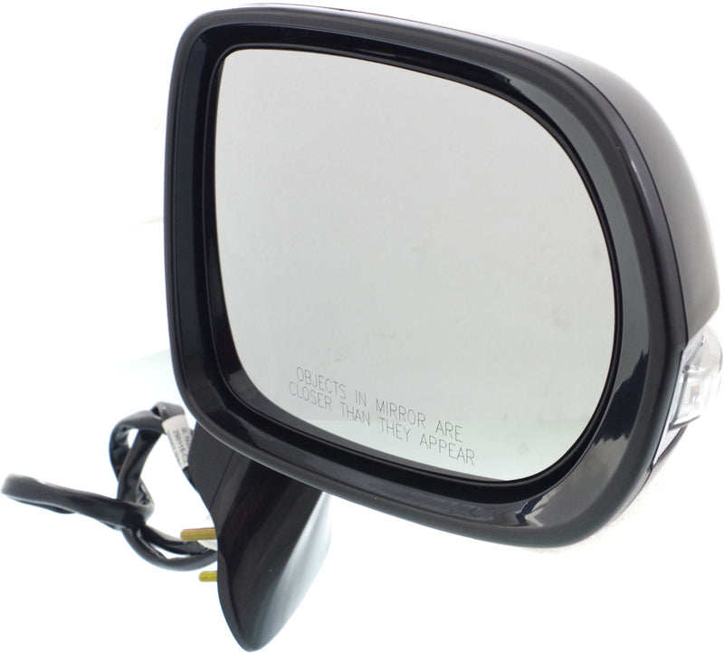 Driver and Passenger Side Mirrors, Power, Manual Folding, Heated, Paintable, In-housing Signal Light, With memory, With Puddle Light, Without Auto-Dimming, Without Blind Spot Feature