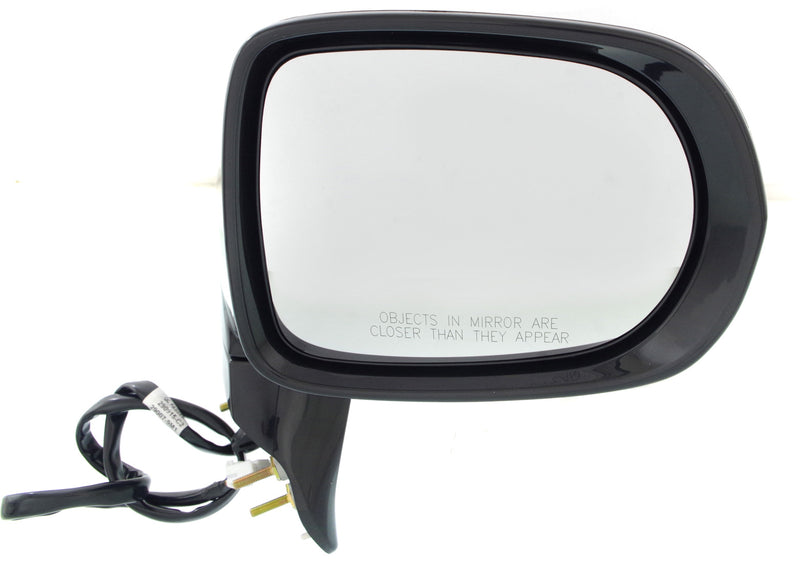 Driver and Passenger Side Mirrors, Power, Manual Folding, Heated, Paintable, In-housing Signal Light, With memory, With Puddle Light, Without Auto-Dimming, Without Blind Spot Feature