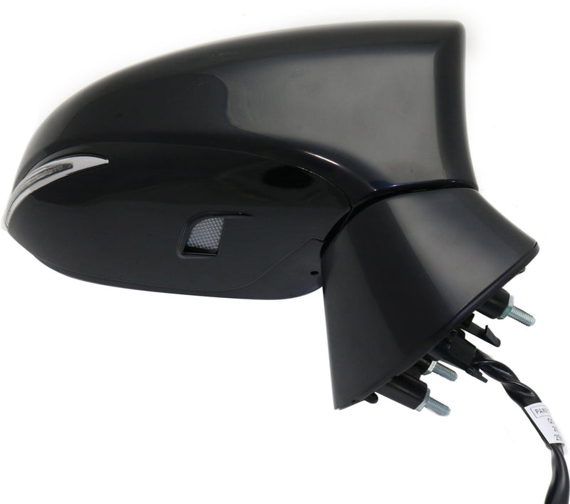 Driver and Passenger Side Mirrors, Power, Manual Folding, Heated, Paintable, In-housing Signal Light, With memory, With Puddle Light, Without Auto-Dimming, Without Blind Spot Feature | LX1321143,LX1320143