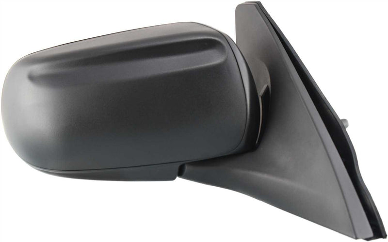 Driver And Passenger Side Non-Towing Mirrors Manual Remote Manual Folding Non-Heated Textured Black Without Signal Light | MA1320129,MA1321129