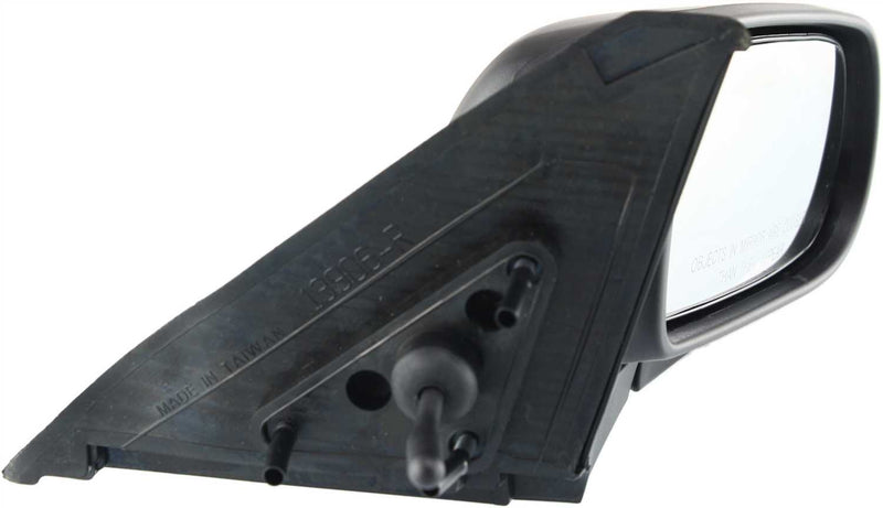 Driver And Passenger Side Non-Towing Mirrors Manual Remote Manual Folding Non-Heated Textured Black Without Signal Light | MA1320129,MA1321129