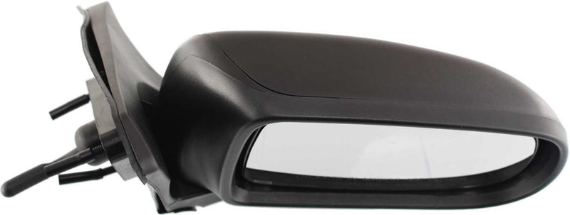 Driver And Passenger Side Non-Towing Mirrors Manual Remote Manual Folding Non-Heated Textured Black Without Signal Light | MA1320129,MA1321129