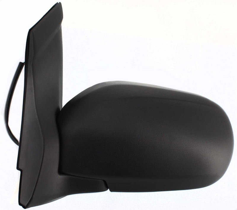 Driver and Passenger Side Mirrors, Power, Manual Folding, Non-Heated, Textured Black, Without Signal Light, Without memory, Without Puddle Light, Without Auto-Dimming, Without Blind Spot Feature | MA1320136,MA1321136