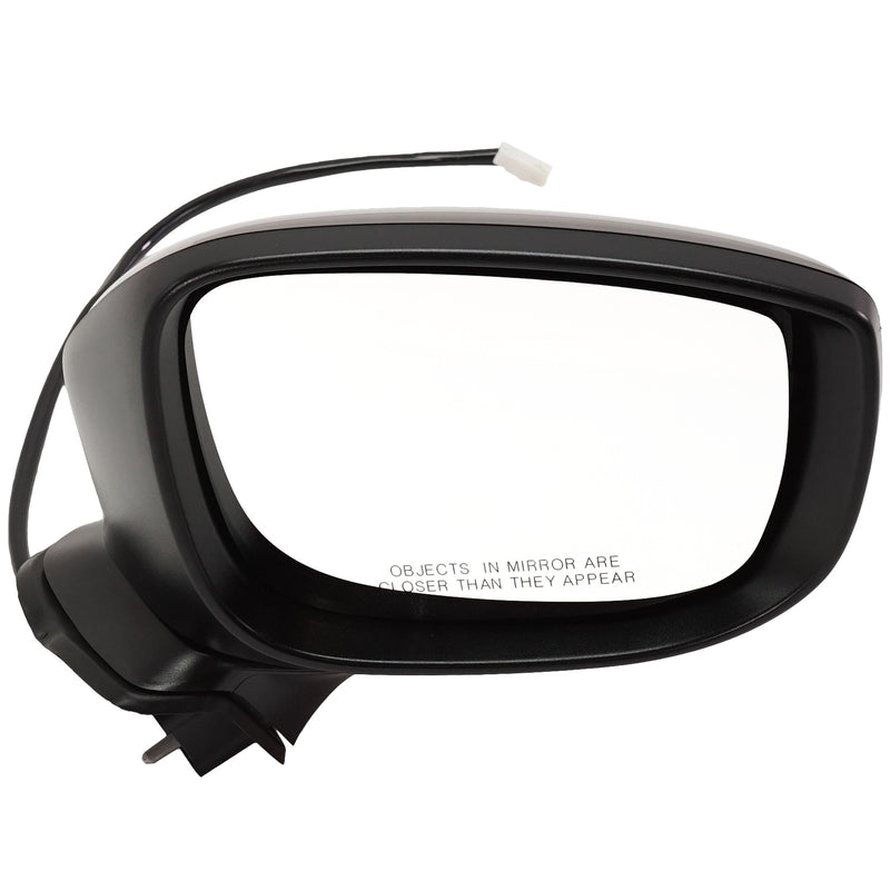 Driver and Passenger Side Mirrors, Power, Manual Folding, Non-Heated, Paintable, In-housing Signal Light, Without memory, Without Puddle Light, Without Auto-Dimming, Without Blind Spot Feature | MA1321194,MA1320194