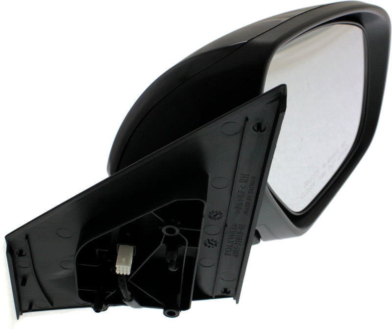 Driver and Passenger Side Mirrors, Power, Heated, Manual Folding, Paintable, Without Signal Light, Without memory, Without Puddle Light, Without Auto-Dimming, Without Blind Spot Feature