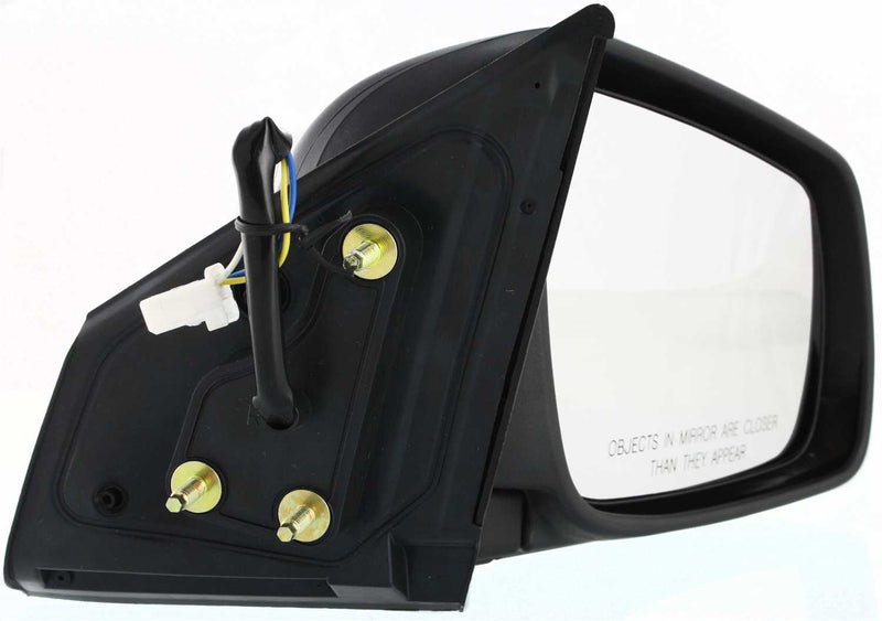 Driver and Passenger Side Mirrors, Power, Non-Folding, Heated, Textured Black, Without Signal Light, Without memory, Without Puddle Light, Without Auto-Dimming, Without Blind Spot Feature | MI1320129,MI1321129