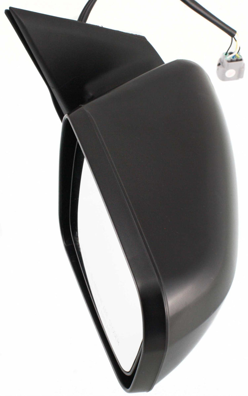 Driver and Passenger Side Mirrors, Power, Non-Folding, Heated, Textured Black, Without Signal Light, Without memory, Without Puddle Light, Without Auto-Dimming, Without Blind Spot Feature