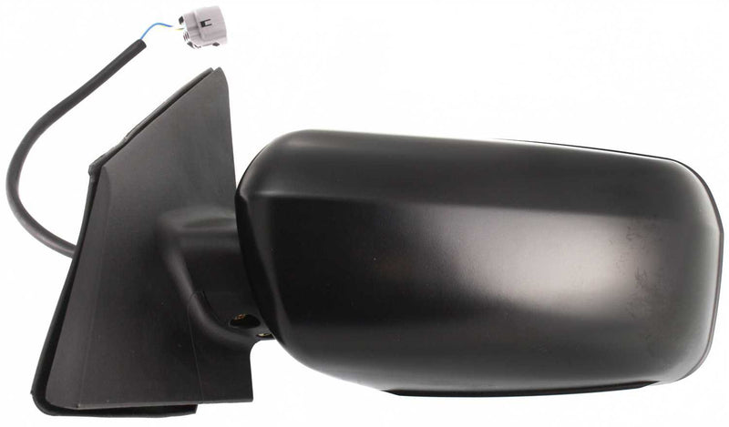 Mirrors Power Passenger side-Manual Folding; Driver side-Non-folding Non-Heated Textured Black | MI1320127,MI1321127