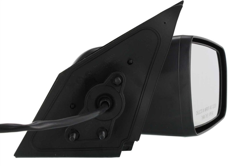 Mirrors Power Passenger side-Manual Folding; Driver side-Non-folding Non-Heated Textured Black | MI1320127,MI1321127