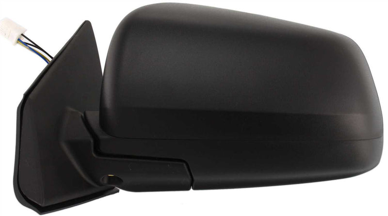 Driver and Passenger Side Mirrors, Power, Manual Folding, Heated, Textured Black, Without Signal Light, Without memory, Without Puddle Light, Without Auto-Dimming, Without Blind Spot Feature | MI1320132,MI1321132