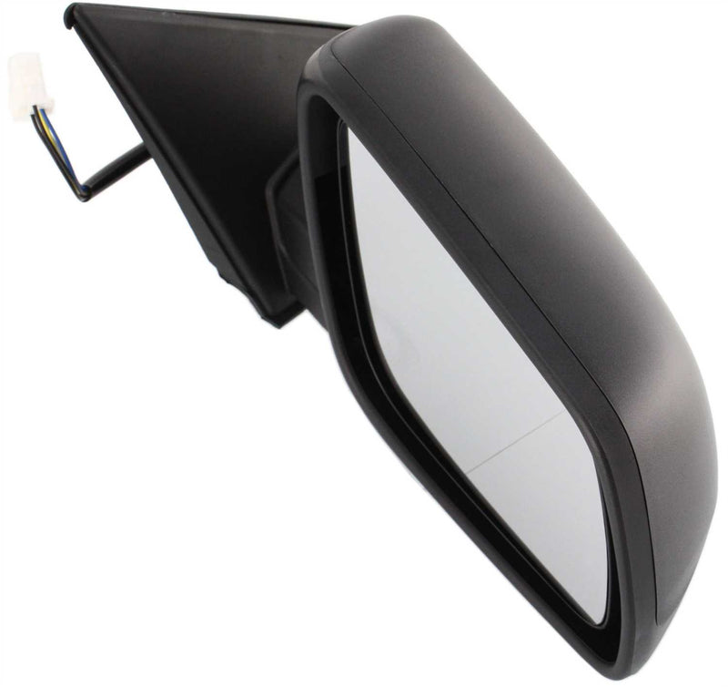 Driver and Passenger Side Mirrors, Power, Manual Folding, Heated, Textured Black, Without Signal Light, Without memory, Without Puddle Light, Without Auto-Dimming, Without Blind Spot Feature | MI1320132,MI1321132