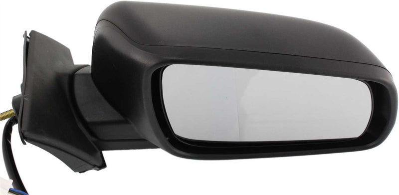 Driver and Passenger Side Mirrors, Power, Manual Folding, Heated, Textured Black, Without Signal Light, Without memory, Without Puddle Light, Without Auto-Dimming, Without Blind Spot Feature | MI1320132,MI1321132
