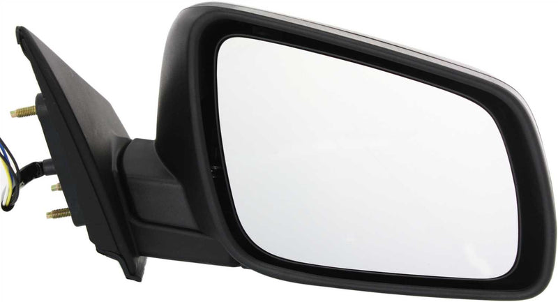 Driver and Passenger Side Mirrors, Power, Manual Folding, Heated, Textured Black, Without Signal Light, Without memory, Without Puddle Light, Without Auto-Dimming, Without Blind Spot Feature | MI1320132,MI1321132
