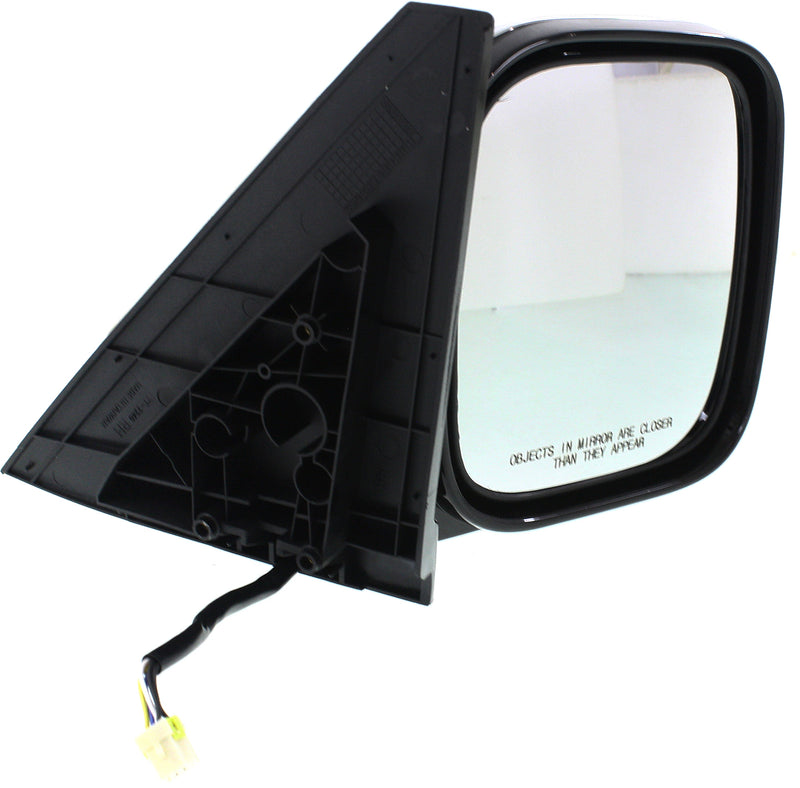 Driver and Passenger Side Mirrors, Power, Manual Folding, Heated, Chrome, Without Signal Light, Without memory, Without Puddle Light, Without Auto-Dimming, Without Blind Spot Feature | MI1321156,MI1320156