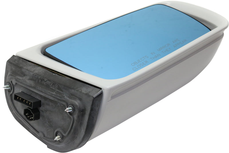 Driver and Passenger Side Mirrors, Power, Heated, Manual Folding, Paintable, Without Signal Light, With Memory, Without Puddle Light, Auto-Dimming, Blind Spot Feature | MB1321104,MB1320105