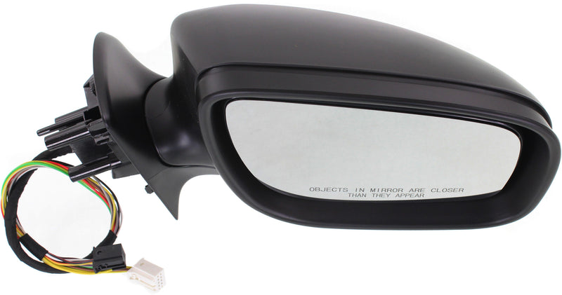 Driver and Passenger Side Mirrors, Power, Power Folding, Heated, Paintable, In-housing Signal Light, With memory, Without Puddle Light, Without Auto-Dimming, Without Blind Spot Feature