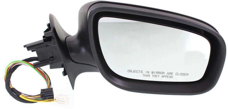 Driver and Passenger Side Mirrors, Power, Power Folding, Heated, Paintable, In-housing Signal Light, With memory, Without Puddle Light, Without Auto-Dimming, Without Blind Spot Feature