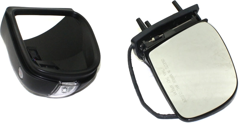 Side Mirror Set RH & LH Power Heated Power Folding with Memory Signal & Puddle Lights