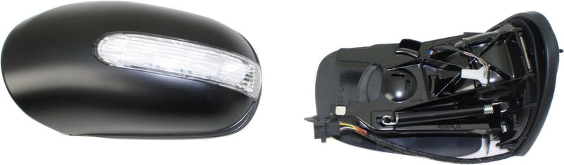 Driver And Passenger Side Mirrors Power Manual Folding Heated Paintable In-Housing Signal Light