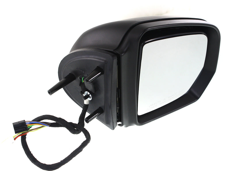 Driver and Passenger Side Mirrors, Power, Heated, Power Folding, Paintable, In-housing Signal Light, With memory, With Puddle Light, Without Auto-Dimming, Without Blind Spot Feature