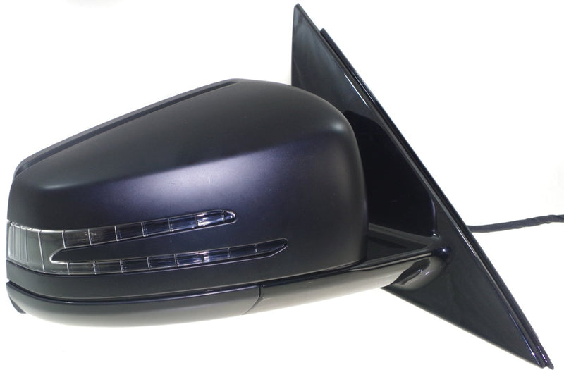 Driver and Passenger Side Mirrors, Power, Manual Folding, Heated, Paintable, In-housing Signal Light, With memory, With Puddle Light, Without Auto-Dimming, Without Blind Spot Feature