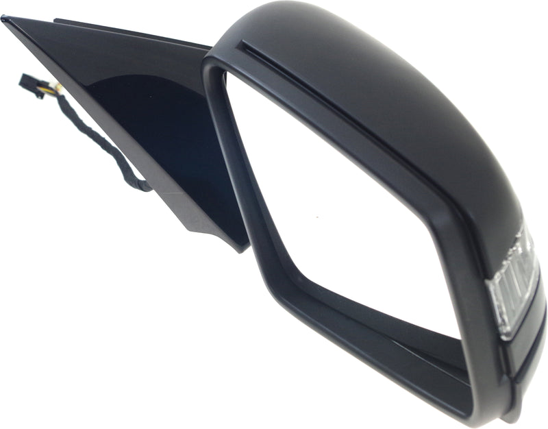 Driver and Passenger Side Mirrors, Power, Manual Folding, Heated, Paintable, In-housing Signal Light, With memory, With Puddle Light, Without Auto-Dimming, Without Blind Spot Feature