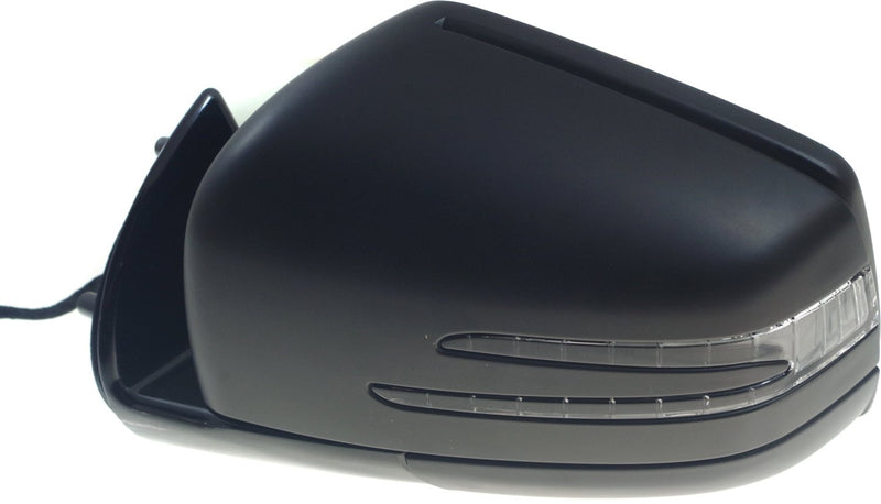 Driver and Passenger Side Mirrors, Power, Power Folding, Heated, Paintable, In-housing Signal Light, With memory, With Puddle Light, Without Auto-Dimming, Without Blind Spot Feature