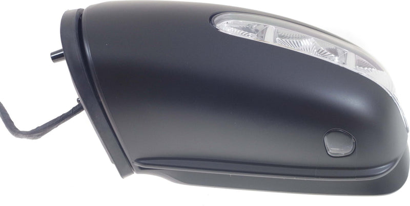 Driver and Passenger Side Mirrors, Power, Manual Folding, Heated, Paintable, In-housing Signal Light, With memory, With Puddle Light, Without Auto-Dimming, Without Blind Spot Feature
