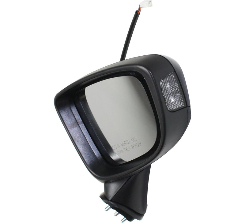 Driver and Passenger Side Mirrors, Power, Manual Folding, Non-Heated, Paintable, In-housing Signal Light, Without memory, Without Puddle Light, Without Auto-Dimming, Without Blind Spot Feature
