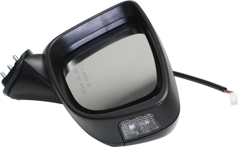 Driver and Passenger Side Mirrors, Power, Manual Folding, Non-Heated, Paintable, In-housing Signal Light, Without memory, Without Puddle Light, Without Auto-Dimming, Without Blind Spot Feature